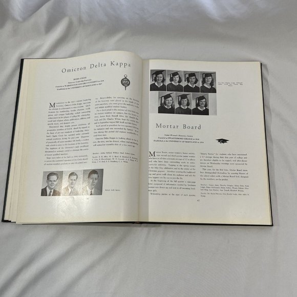 The Terrapin 1945 University of Maryland College Park Yearbook ~ Good - Picture 12 of 16